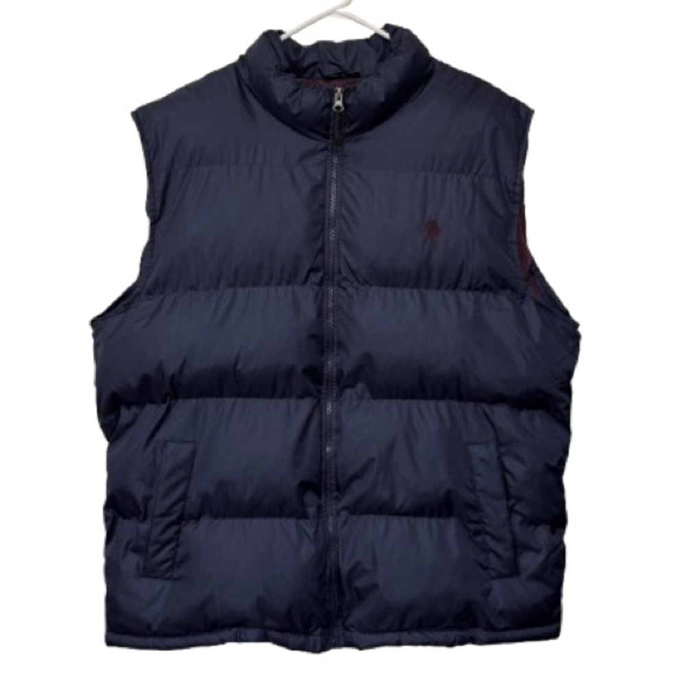 US Polo Puffer Vest Navy Blue Mens 2XL XXL